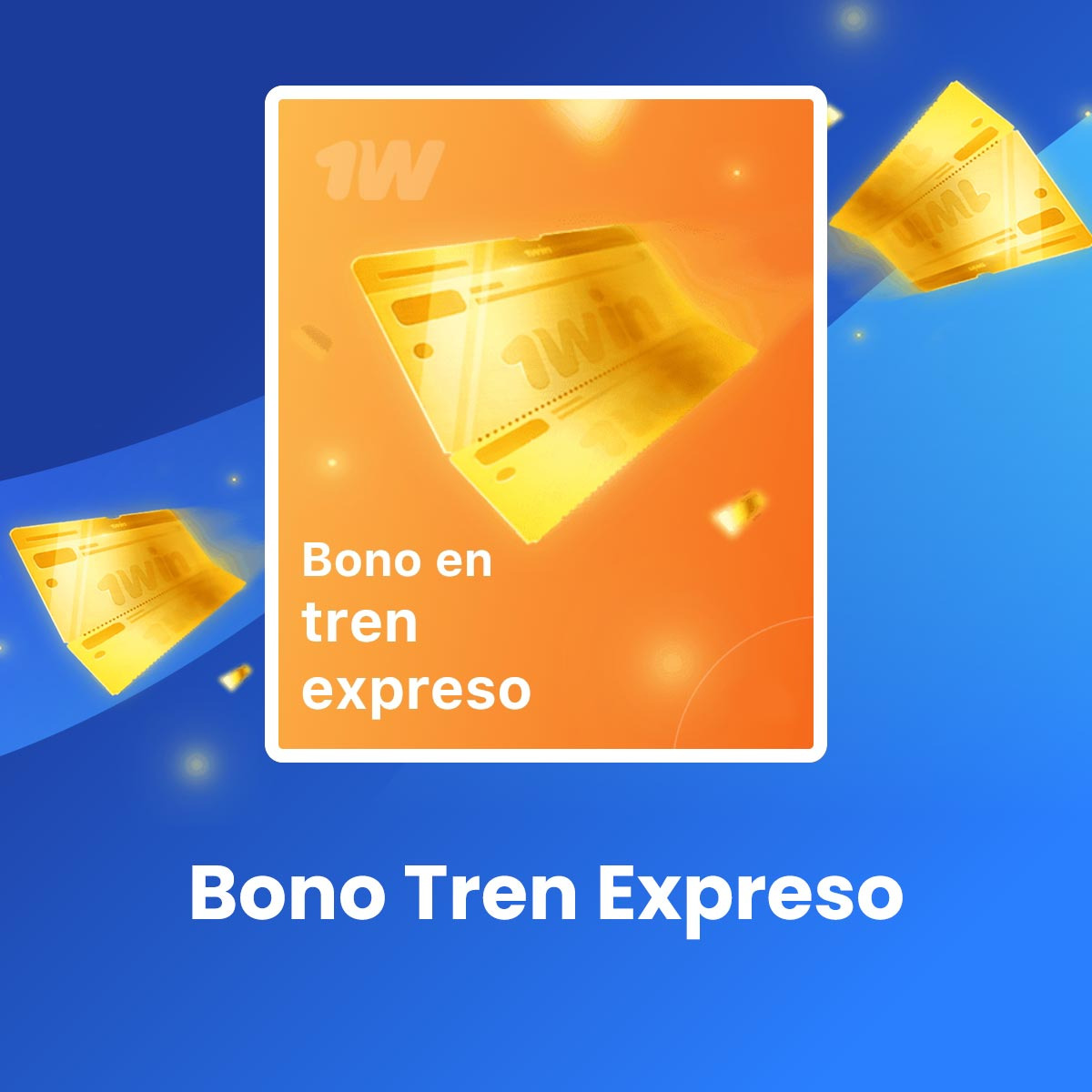¿Cómo puedo participar en la promoción Bono Tren Expreso en 1win Colombia?