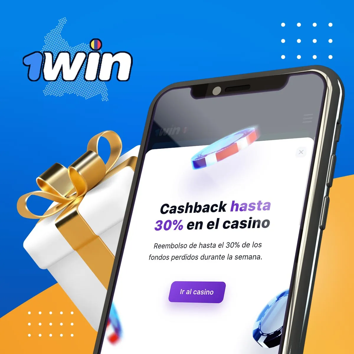 ¿Cómo obtener un bono de bienvenida de casino en la aplicación móvil 1Win en Colombia?