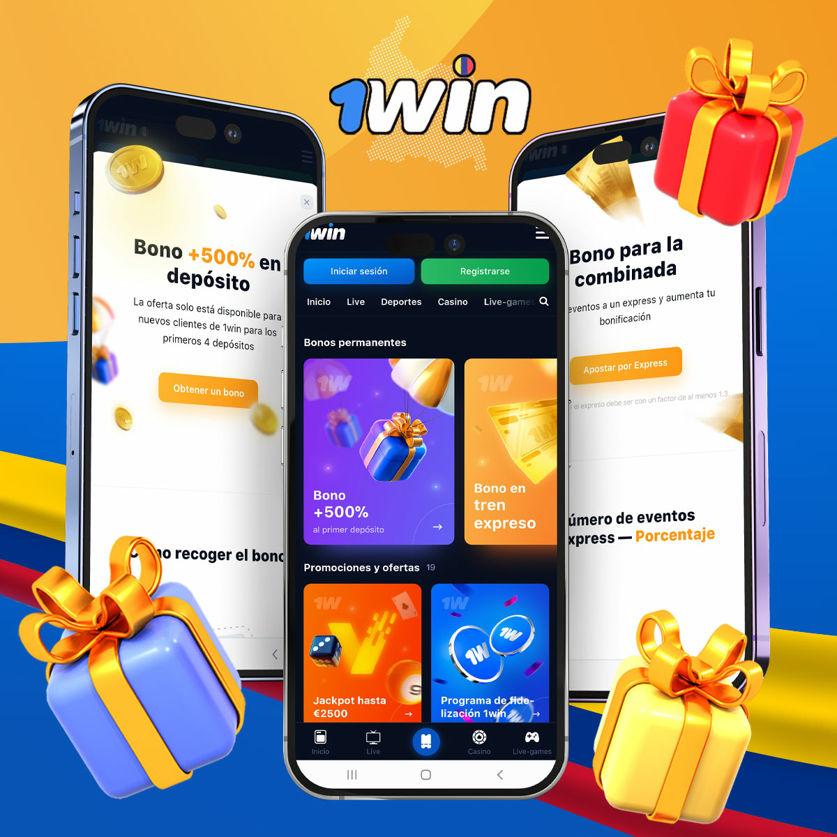1win ofrece grandes bonos para nuevos jugadores en Colombia