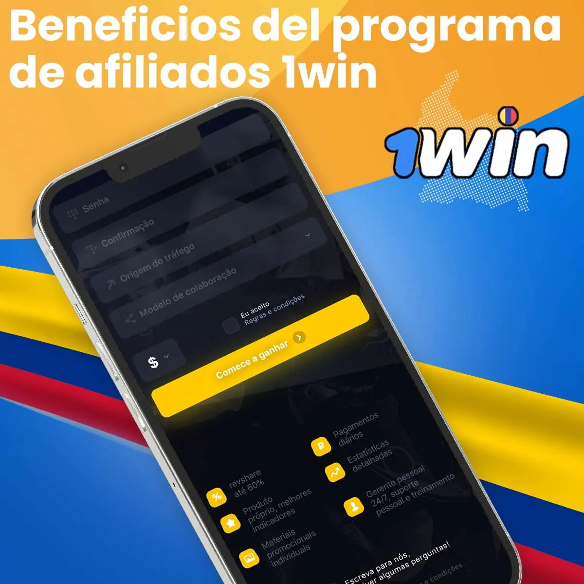 ¿Cuáles son las bonificaciones por ser afiliado de 1win?