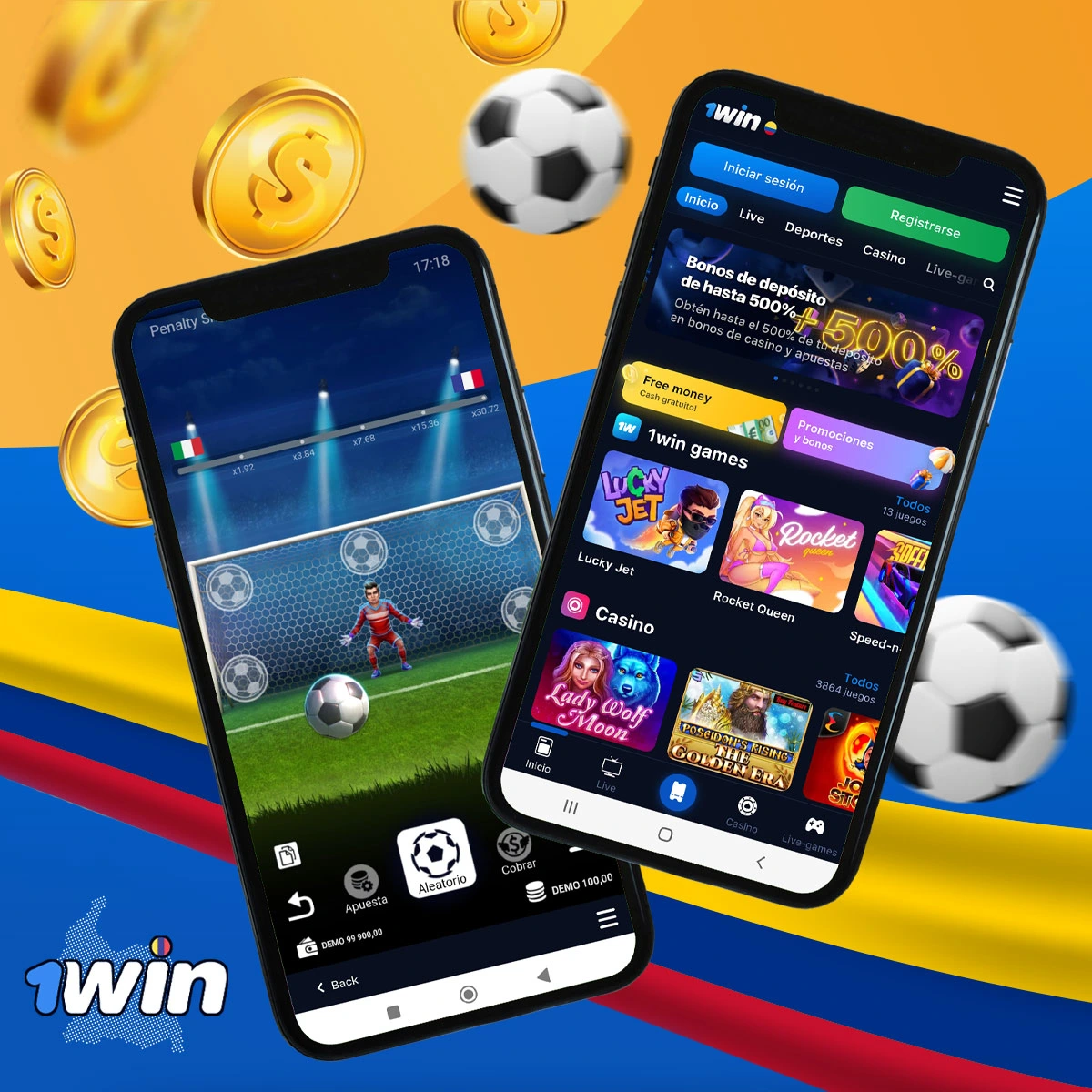 Estrategia de tanda de Penalty Shoot Out en 1win