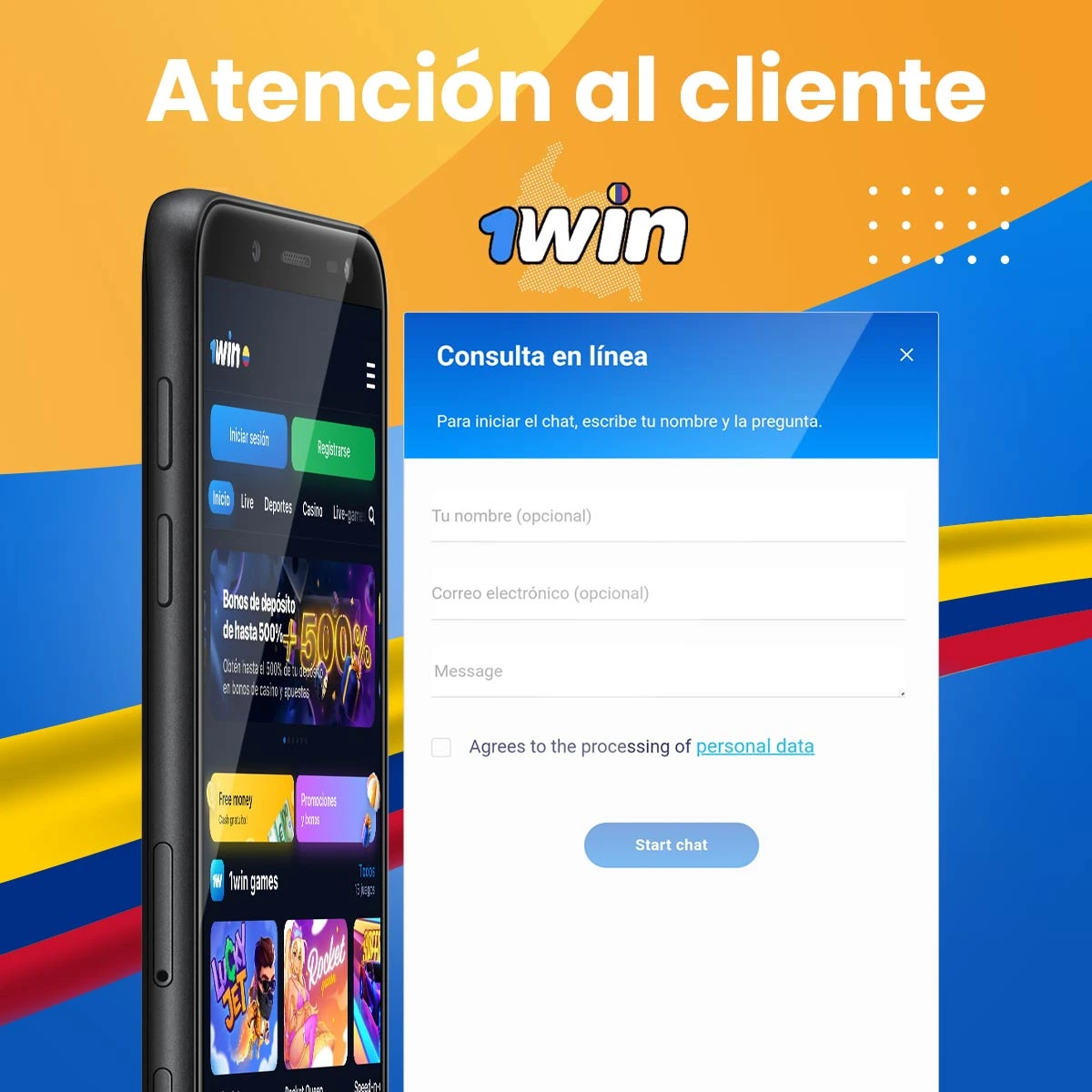 ¿Cómo funciona el servicio de atención al cliente de 1win?