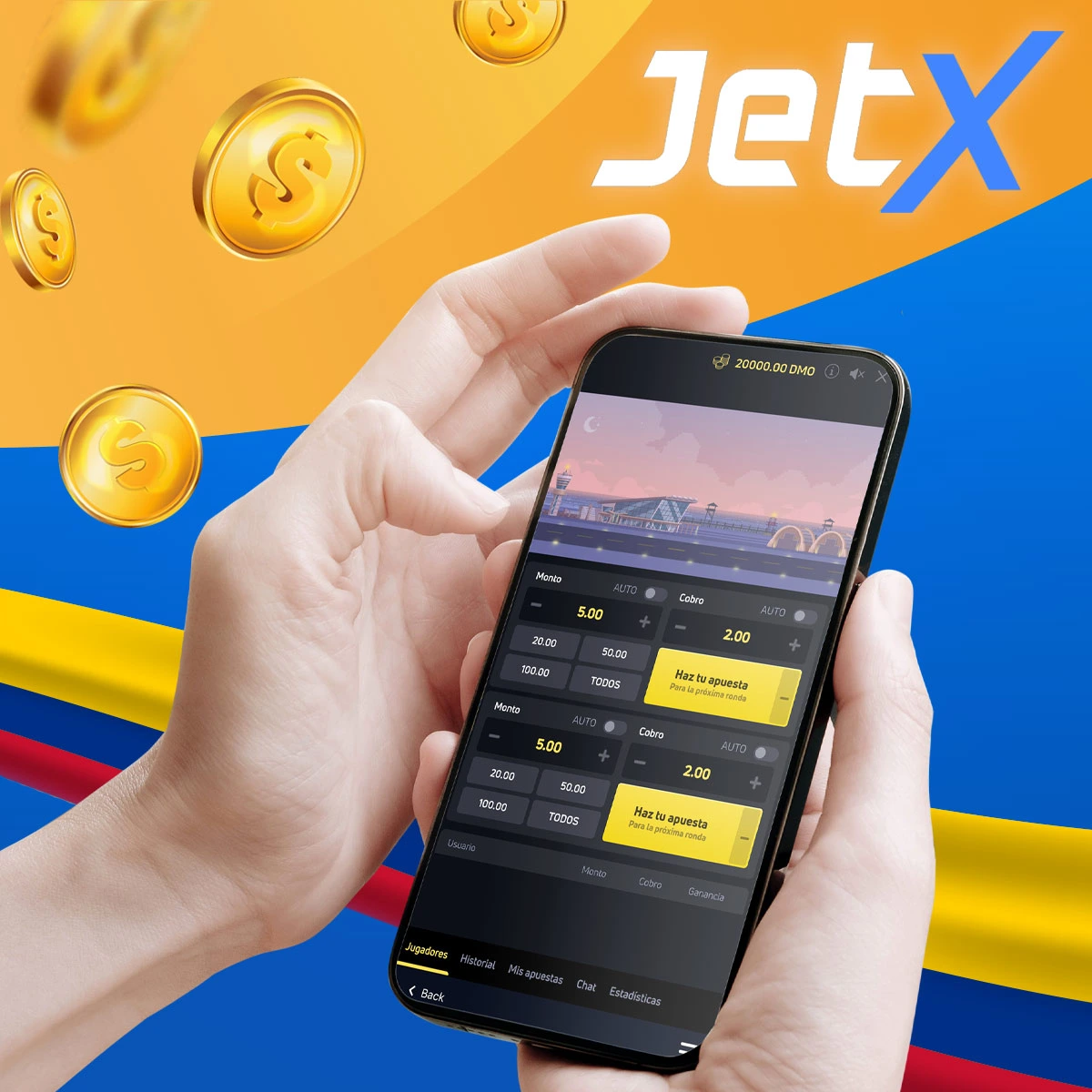 Juegue a una versión demo sin riesgo de JetX en 1win